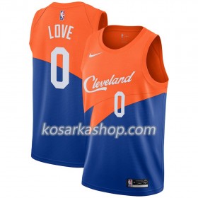 Dres Cleveland Cavaliers Kevin Love 0 Nike 2018-19 City Edition Plava Swingman